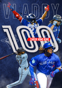 Vladdy 100 homerun poster.
