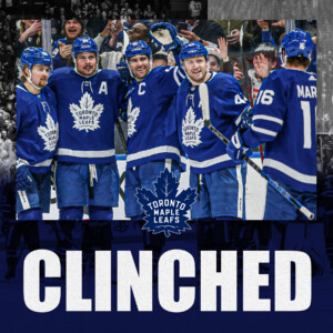 Toronto Maple Leafs Clinched Graphic