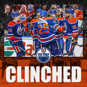 Edmonton Oilers Clinched Graphic