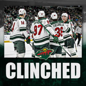 Minnesota Wild Clinched Graphic