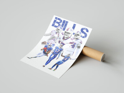 mockups-design.com Buffalo Bills Poster